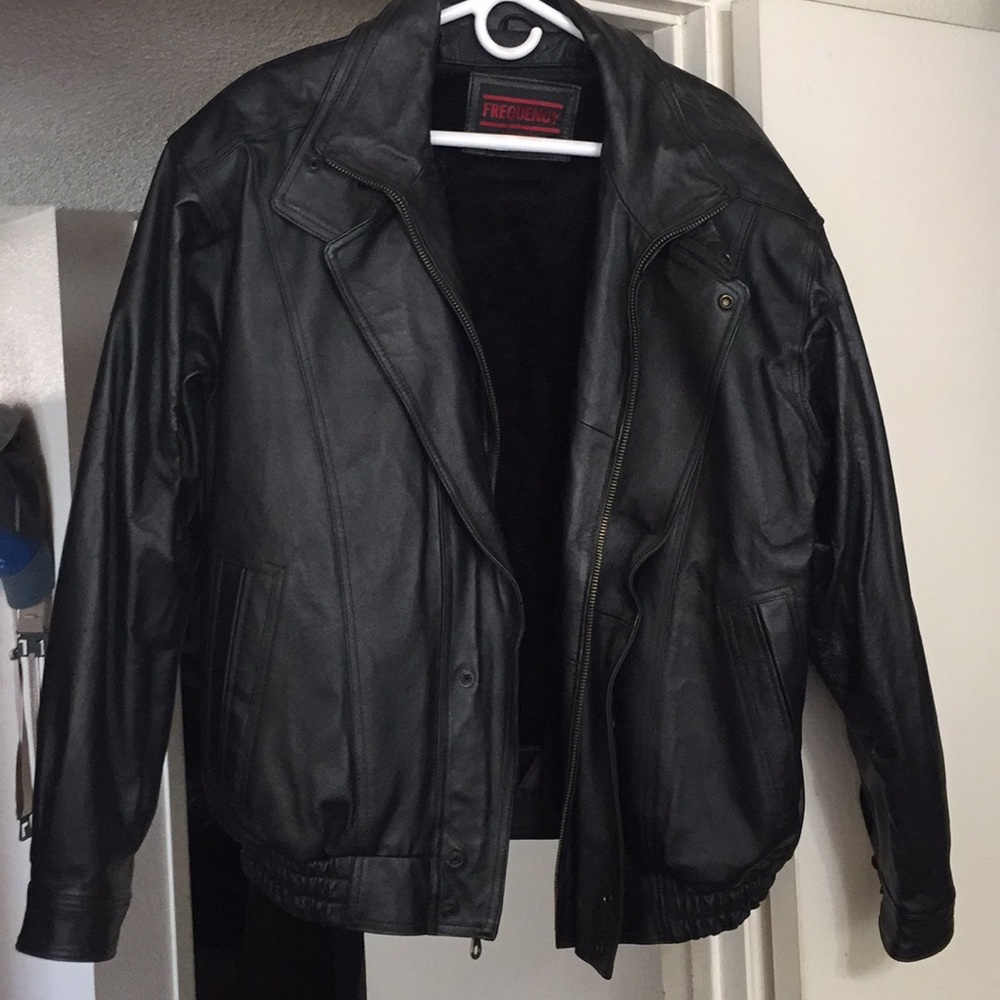Frequency Leather Jacket - image 1